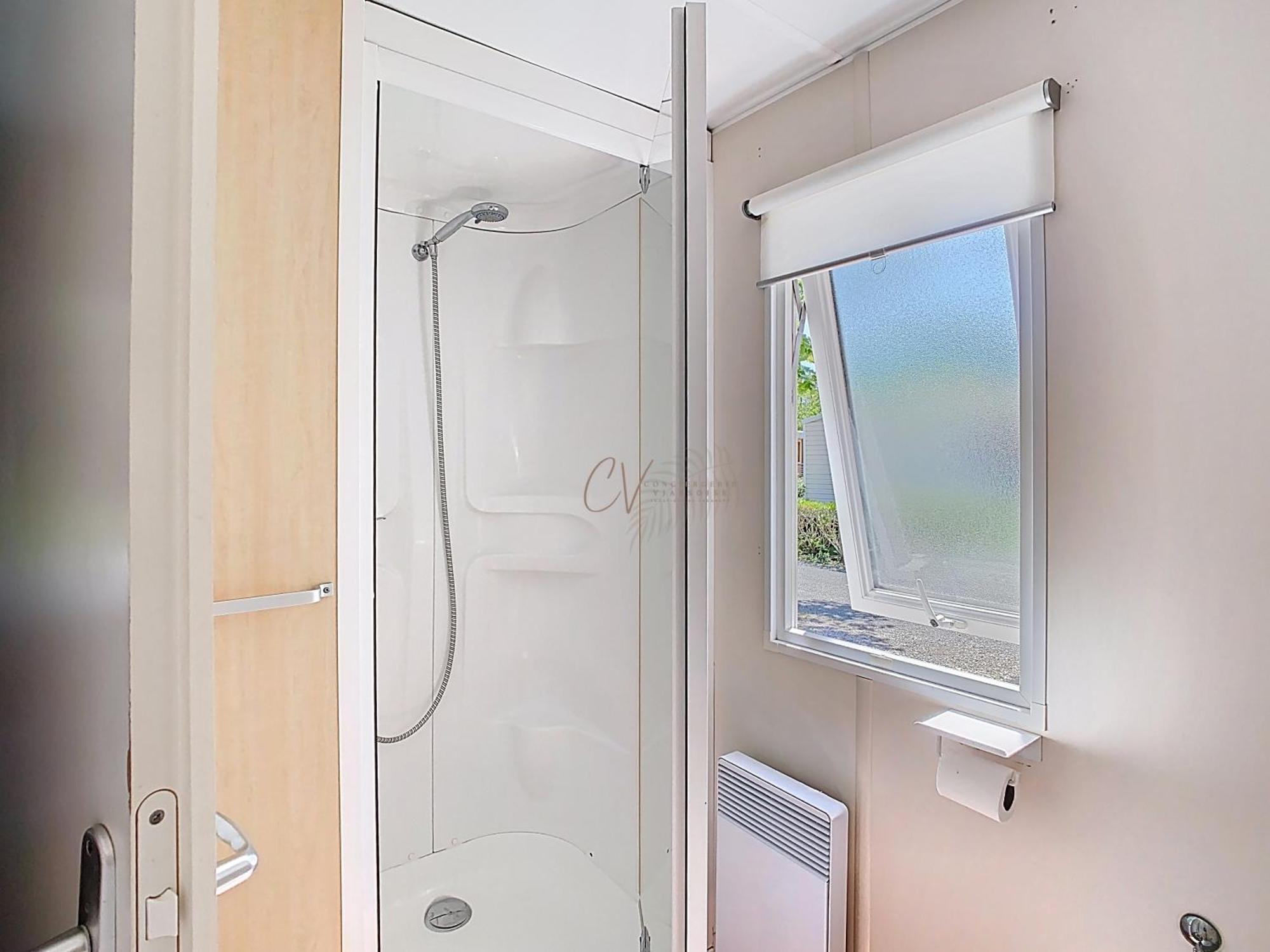 Mobil home 3 Chbr 2sdb 44m2 la Carabasse Vias Exterior foto