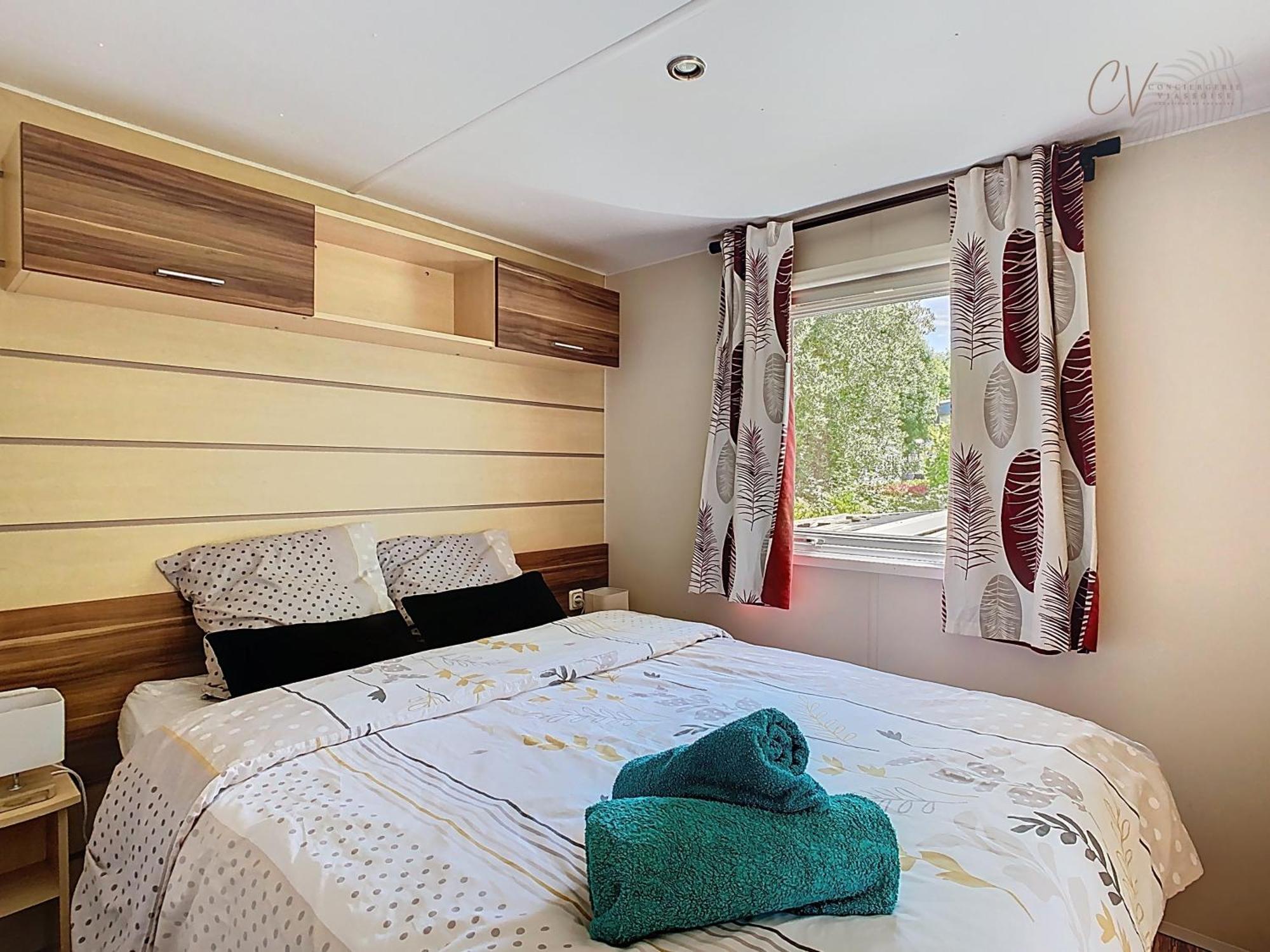 Mobil home 3 Chbr 2sdb 44m2 la Carabasse Vias Exterior foto